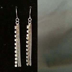 🌟❣3 for 25 ❣Sparkly Gemstone 3 strand earrings